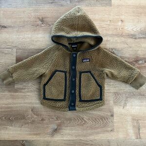 Patagonia cognac Sherpa jacket